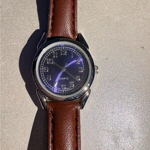 Women's Brown Leather Watch